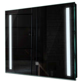 Specchio LED Quadrato | Pulsante touch | Luce bianca fredda - Reyze Serie Salono Modello 5